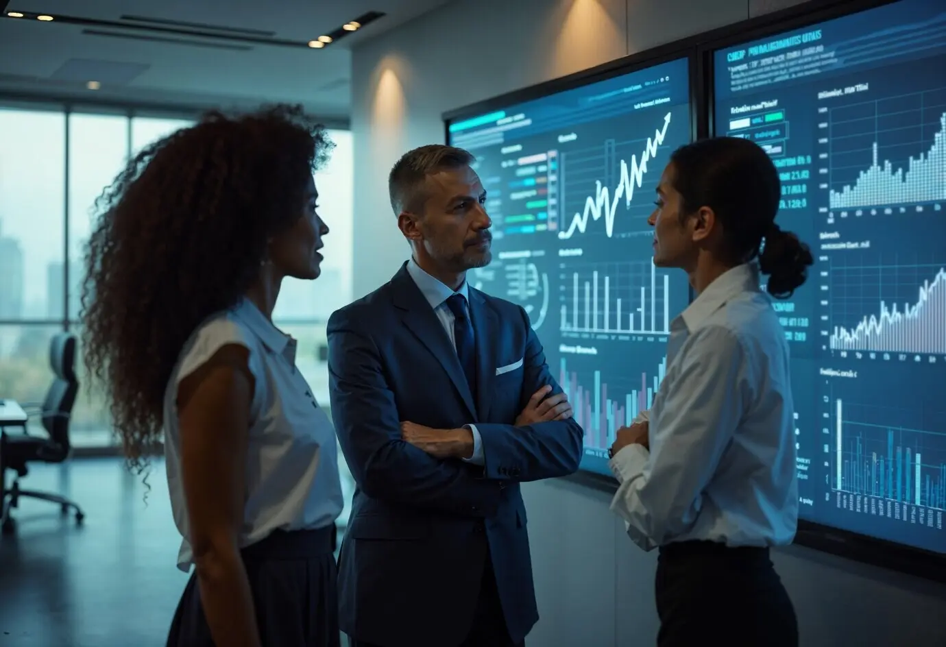 Сотрудник, работающий в сфере маркетинга.